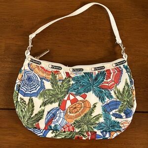 LesportSac tropical beach umbrella mini purse